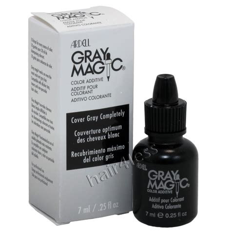 Turn Heads with Ardell Gray Magic Hair Dye Amplifier